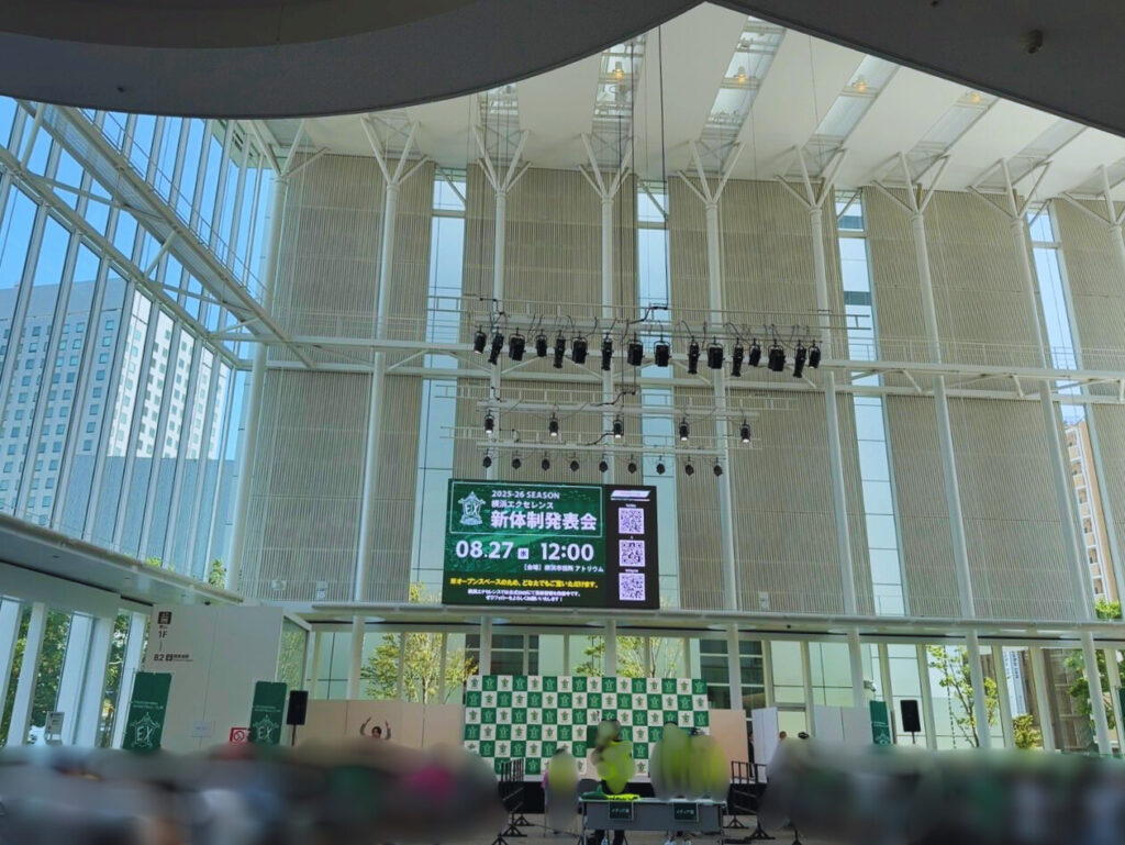 2025-26シーズン 新体制発表会 横浜エクセレンス